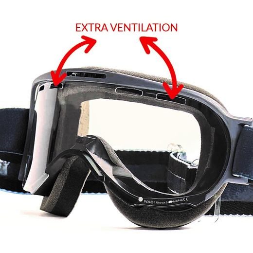 OKULIARE ARIETE WABI MTB 14980-MC CLEAR VENTILATED LENS