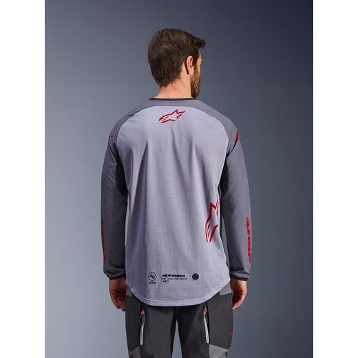 ALPINESTARS MAXDURA DUAL – MOTOKROSOVÝ DRES NA MX A ENDURO (SVETLE SIVÁ/TMAVO SIVÁ/ORANŽOVÁ) 2026