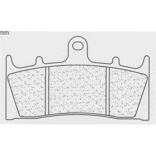BRZDOVÉ OBLOŽENIE CL BRAKES 2255 A3+