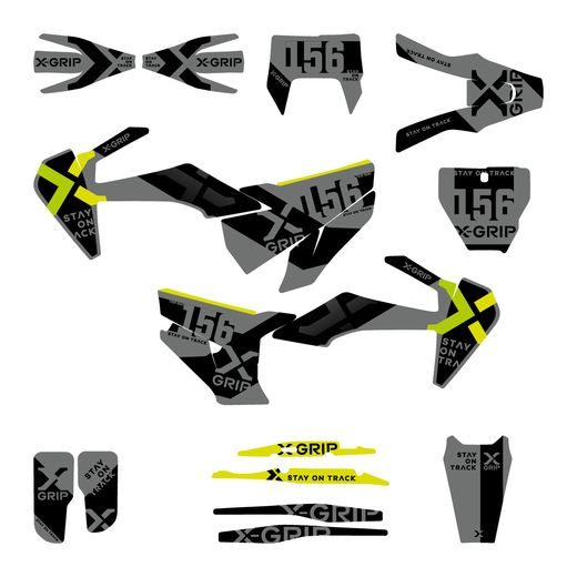 SÚPRAVA POLEPOV MOTOCYKLA X-GRIP – HUSQVARNA FC 250 (2019 - 2022) A ĎALŠIE MODELY