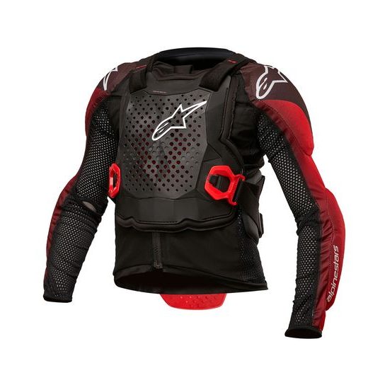 ALPINESTARS BIONIC TECH YOUTH – DETSKÝ CHRÁNIČ TELA NA MOTORKU (ČIERNA/BIELA/ČERVENÁ) 2024