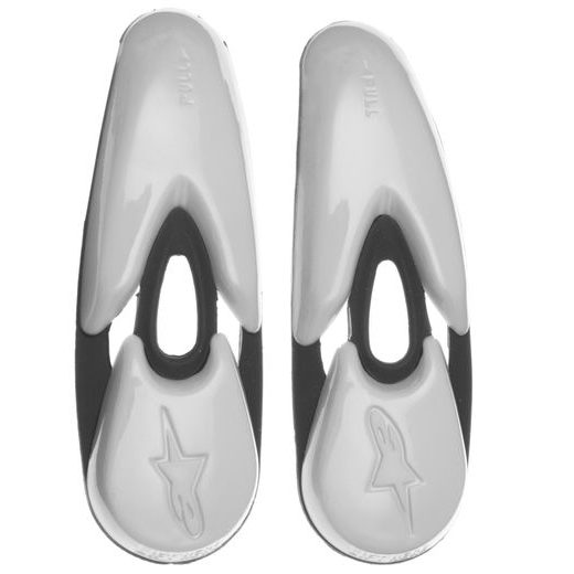 SLIDERY ŠPIČKY PRE TOPÁNKY SMX-R/SMX-1/2/4/5/WP/STELLA/SUPERTECH R, ALPINESTARS (BIELE, PÁR)