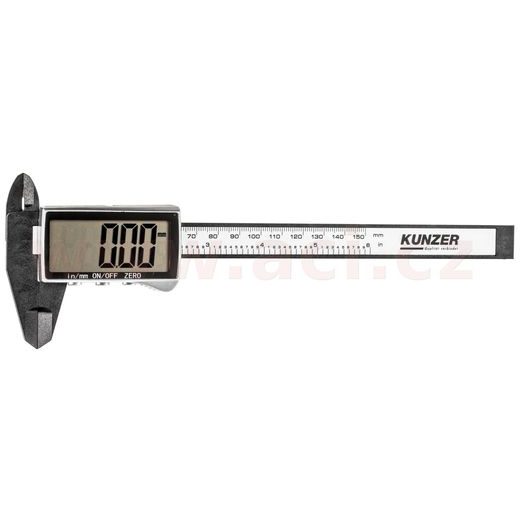 DIGITÁLNÍ POSUVNÉ MĚŘIDLO 150 MM, PŘESNOST 0,2 MM, PLASTOVÉ TĚLO
