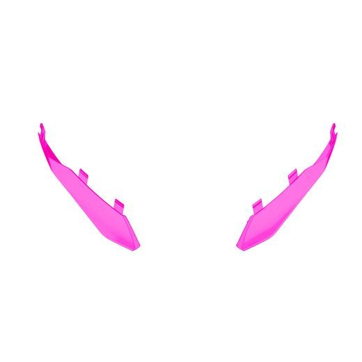 ZADNÍ SPOILER PRO PŘILBU TWIST 3, AIROH (KING - RŮŽOVÝ MATNÝ)