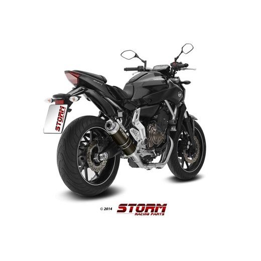 VÝFUK KOMPLETNÝ 2X1 STORM GP Y.045.LXSB OCEĽOVO ČIERNA