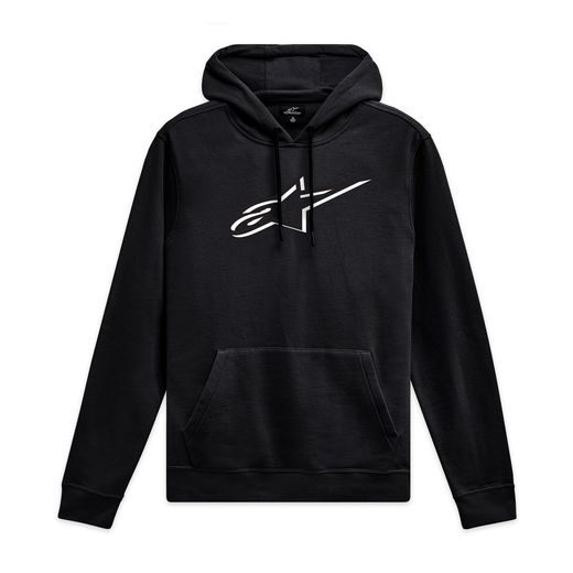 ALPINESTARS AGELESS SHADOW – VOĽNOČASOVÁ MOTO MIKINA (ČIERNA/ČIERNA/BIELA)
