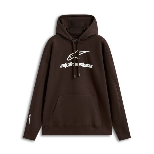 ALPINESTARS PRELUDE OVERSIZED HOODIE – VOĽNOČASOVÁ MOTO MIKINA (HNEDÁ)
