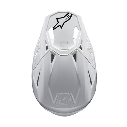 PŘILBA SUPERTECH S-M10 SOLID, ALPINESTARS (BÍLÁ) 2024