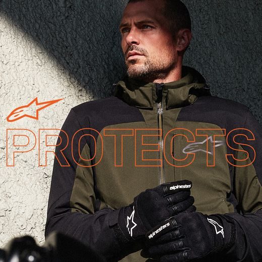 BUNDA STRATOS 2 TECHSHELL DRYSTAR 2022, ALPINESTARS (ZELENÁ/ČERNÁ)