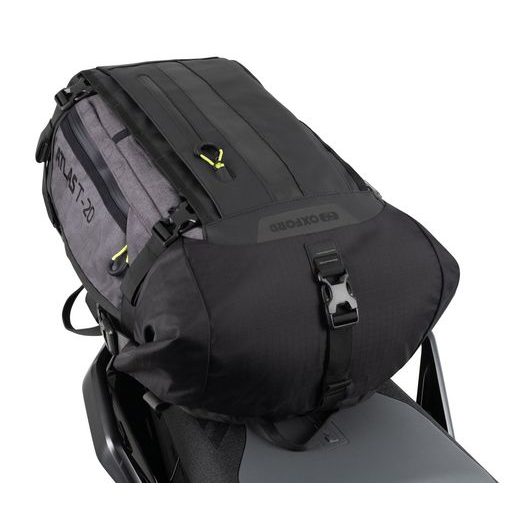 BRAŠNA NA SEDADLO SPOLUJEZDCE ATLAS T-20 ADVANCED TOURPACK, OXFORD (SIVÁ, OBJEM 20 L)