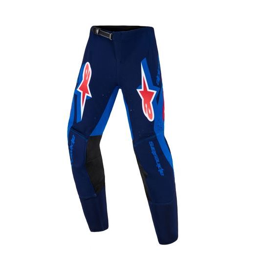 ALPINESTARS SUPERTECH VISTA YOUTH – DETSKÉ MOTOKROSOVÉ NOHAVICE NA MX A ENDURO (TMAVO MODRÁ/KORÁLOVÁ/KOBALTOVÁ) 2026