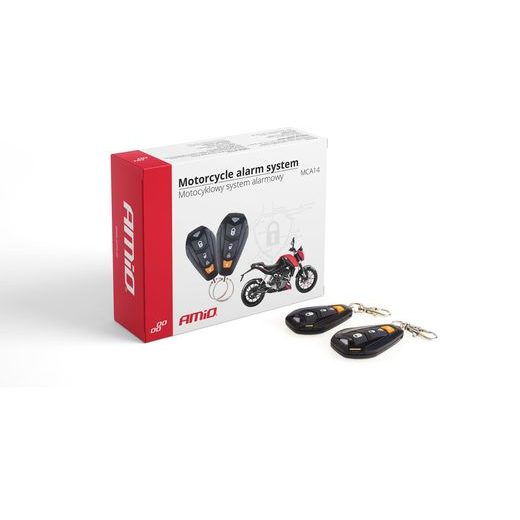 MOTOCYKLOVÝ ALARM UNIVERZÁLNY, 2X DIAĽKOVÝ OVLÁDAČ