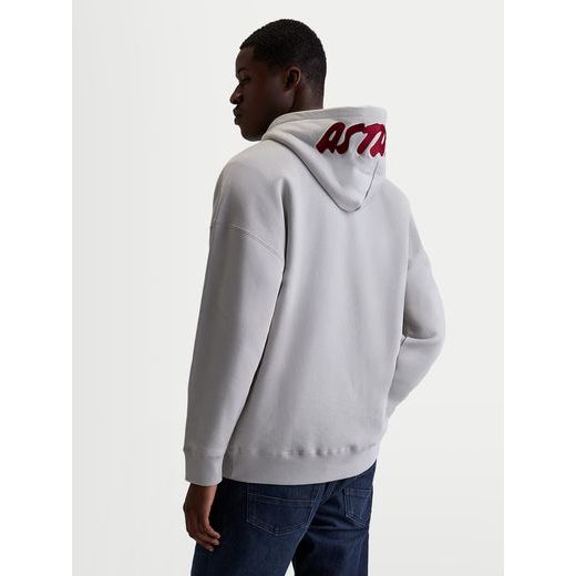 ALPINESTARS PIONEER OVERSIZED HOODIE – VOĽNOČASOVÁ MOTO MIKINA (SIVÁ)