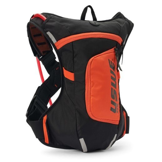BATOH ENDURO RAW 4, USWE - ŠVÉDSKO (FACTORY ORANŽOVÁ, OBJEM 4L, HYDROBAG 3L)