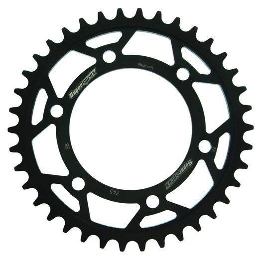 REŤAZOVÁ ROZETA SUPERSPROX RFE-745:38-BLK ČIERNA 38 ZUBOV,525