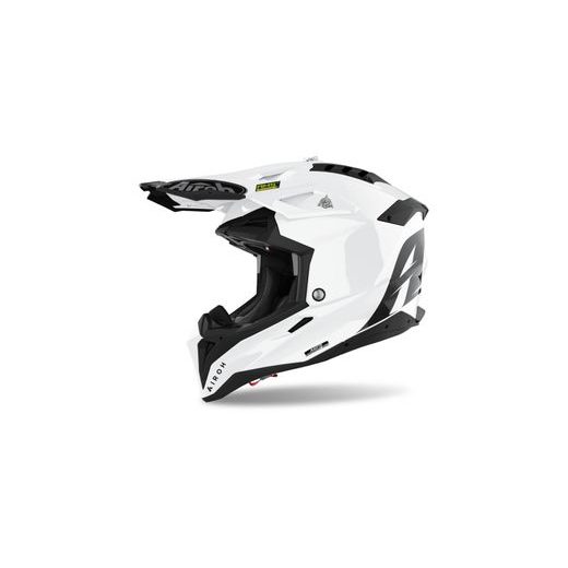 PRILBA AVIATOR 3.0 COLOR, AIROH (LESKLÁ BIELA) 2022