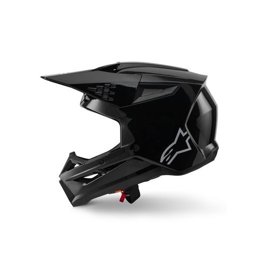 PRILBA SM3 SOLID, ALPINESTARS (ČIERNA) 2026