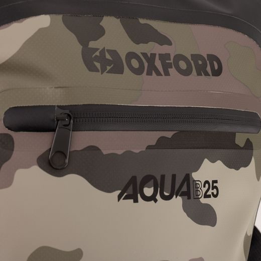 VODEODOLNÝ BATOH B-25, OXFORD (MASKÁČOVÁ)
