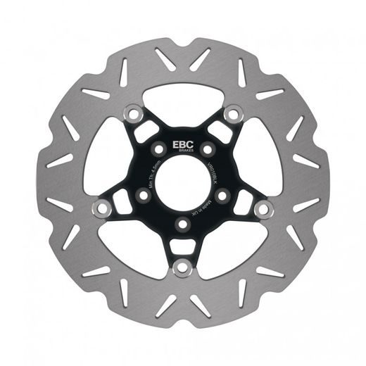 BRZDOVÝ KOTÚČ EBC VR010BLK ČIERNA