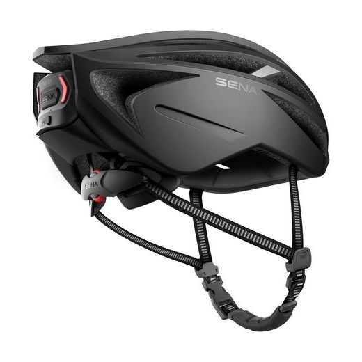 CYKLO PRILBA S HEADSETOM R2 EVO, SENA (MATNÁ ČIERNA)