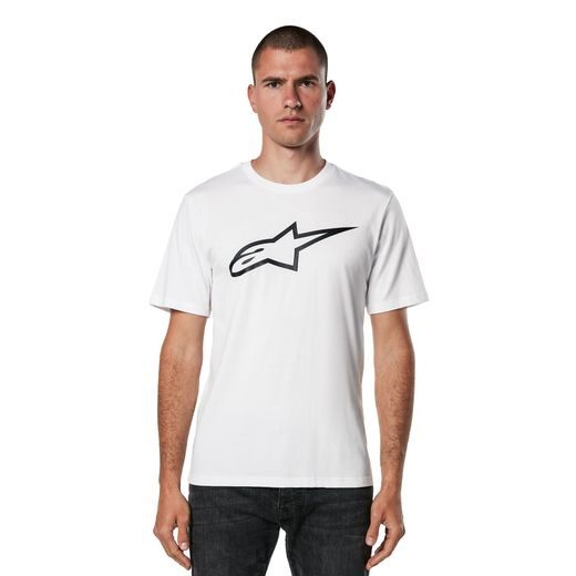 ALPINESTARS AGELESS 2.0 CSF – VOĽNOČASOVÉ MOTO TRIČKO (BIELA/ČIERNA)