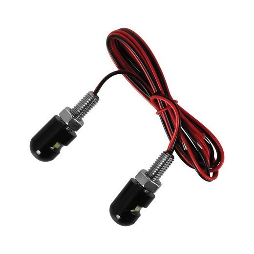 SVÍTÍCÍ SKRUTKY PRE UCHYTENIE ŠPZ HALO LED BOLTS, OXFORD (PÁR)
