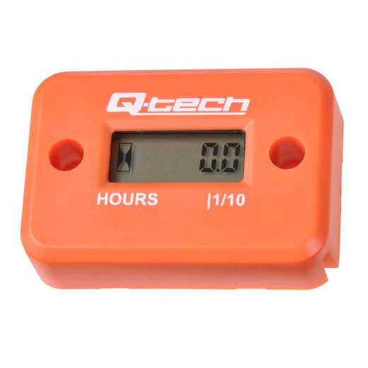 MERAČ MOTOHODÍN, Q-TECH (ORANŽOVÝ)