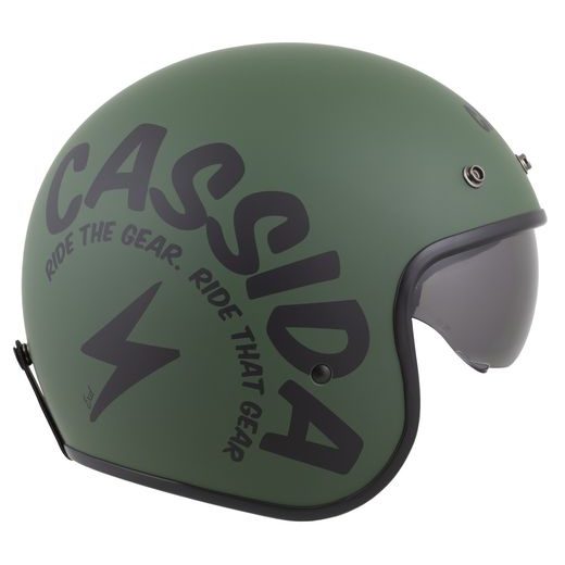 PRILBA OXYGEN 2.0 GEAR, CASSIDA (ZELENÁ MATNÁ/ČIERNA) 2025