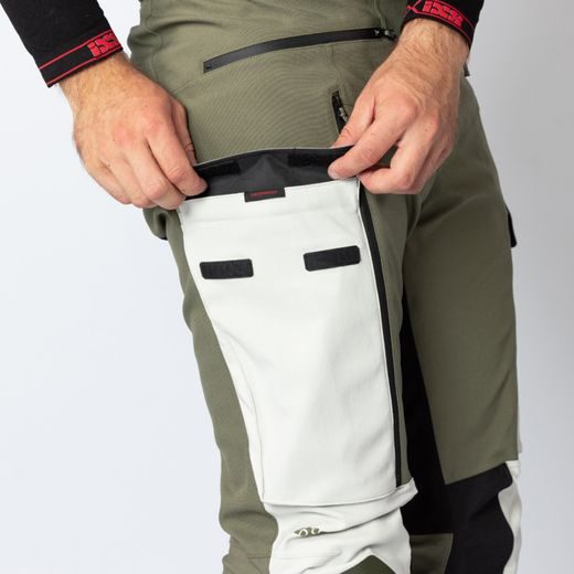 LAMINATED PANTS IXS VENTURE-GTX 1.0 X2-015405 OLIVE-LIGHT GREY XS