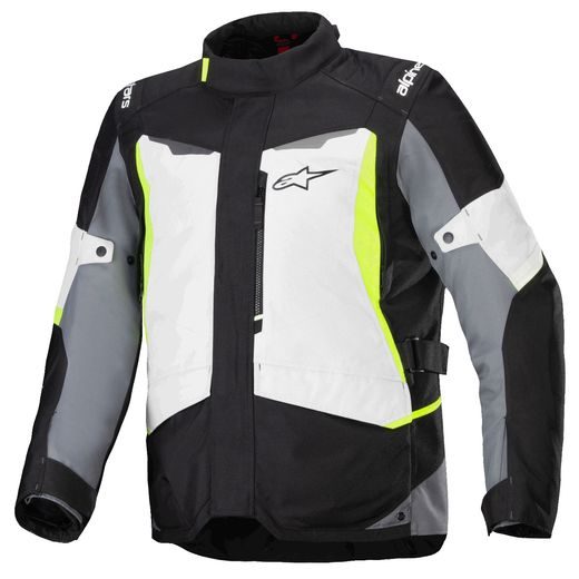 BUNDA ST-1 WATERPROOF, ALPINESTARS (SVETLE ŠEDÁ/ČERNÁ/ŽLUTÁ FLUO) 2025