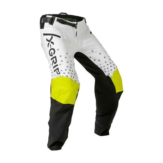 MOTOKROSOVÉ NOHAVICE X-GRIP TUNGSTEN – ŽLTÁ, S VRECKAMI
