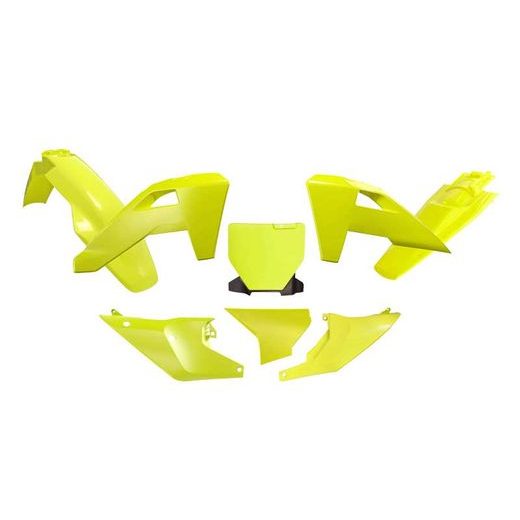 SADA PLASTOV 6 DIELOV HUSQVARNA, RTECH (HUSQV. LEMON ŽLTÁ)