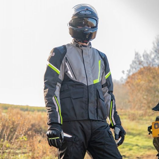 BUNDA MONTREAL 4.0 DRY2DRY™, OXFORD (ČERNÁ/ŠEDÁ/ŽLUTÁ FLUO)