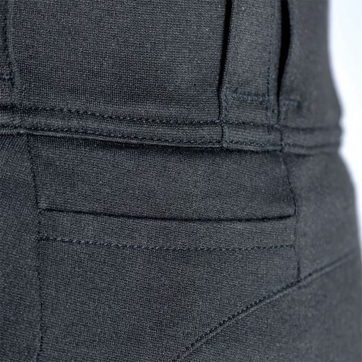 PREDĹŽENÉ NOHAVICE SUPER LEGGINGS 2.0, OXFORD, DÁMSKE (LEGÍNY S KEVLAR® PODŠÍVKOU, ČIERNE)