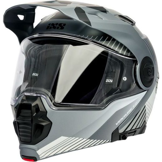 FLIP-UP HELMET IXS VENTURE 1.0 X15903 MATT GREY-ANTRACITE S