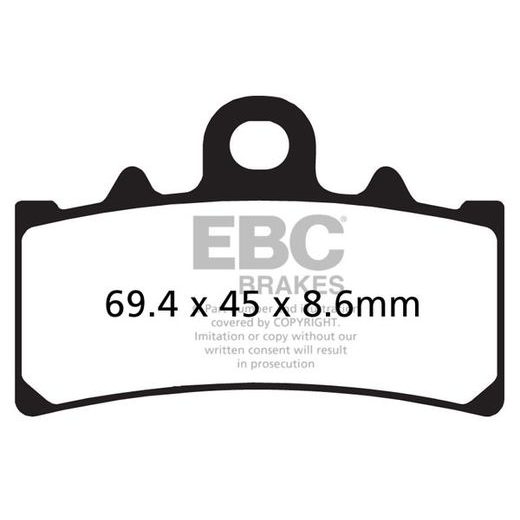 BRZDOVÉ OBLOŽENIE EBC EPFA606HH
