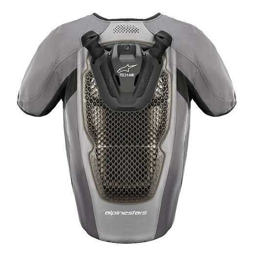 ALPINESTARS AIRBAGOVÁ VESTA TECH-AIR®5 SYSTÉM – AIRBAGOVÝ SYSTÉM NA MOTORKU (SIVÁ/ČIERNA) 2026