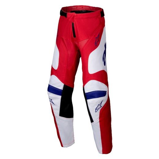 KALHOTY RACER VEIL, ALPINESTARS, DĚTSKÉ (ČERVENÁ/BÍLÁ) 2025