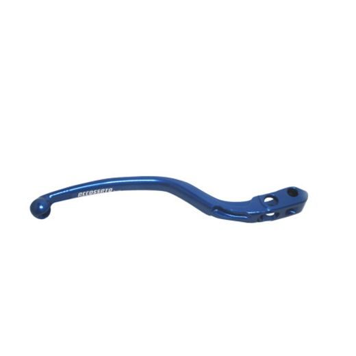 BRAKE LEVER ACCOSSATO ALUMINIUM, FIXED MODRÁ