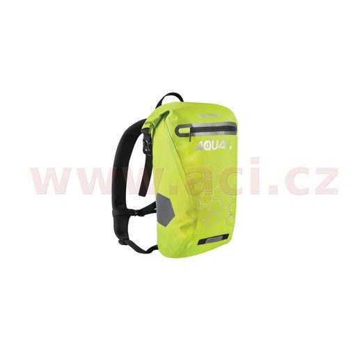 VODOTESNÝ BATOH AQUA V12, OXFORD (ŽLTÁ FLUO, OBJEM 12 L)