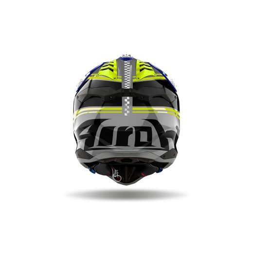 PRILBA AVIATOR 3 HIMA, AIROH (MODRÁ LESKLÁ) 2025