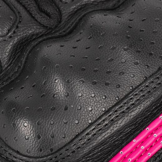 RUKAVICE RP-6S, OXFORD, DÁMSKE (ČERNÁ/BÍLÁ/RŮŽOVÁ)