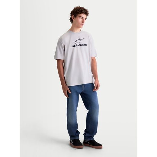 ALPINESTARS PRELUDE OVERSIZED CSF – VOĽNOČASOVÉ MOTO TRIČKO (SIVÁ)