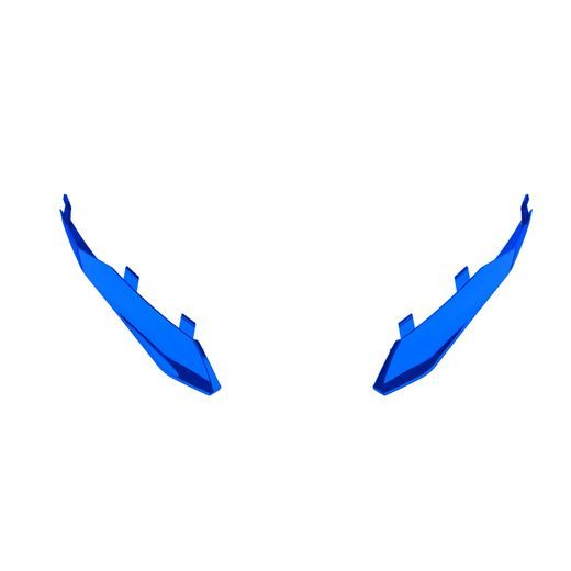 ZADNÍ SPOILER PRO PŘILBU TWIST 3, AIROH (DIZZY - ČERVENÝ MATNÝ)