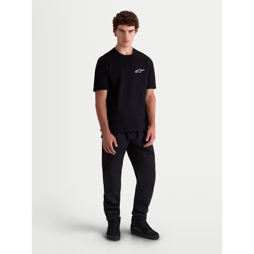 ALPINESTARS COMBO BACK CSF – VOĽNOČASOVÉ MOTO TRIČKO (ČIERNA/BIELA)
