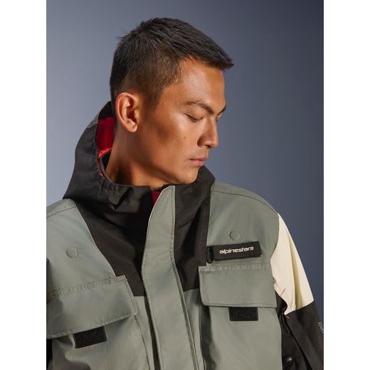 ALPINESTARS MOSPHER WATERPROOF – MOTOCYKLOVÁ BUNDA NA CESTNÚ JAZDU (SIVÁ/ČIERNA) 2026