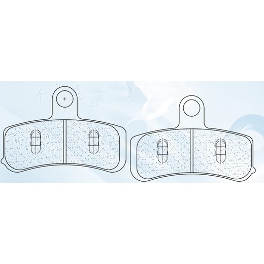 BRZDOVÉ OBLOŽENIE CL BRAKES 1212 A3+