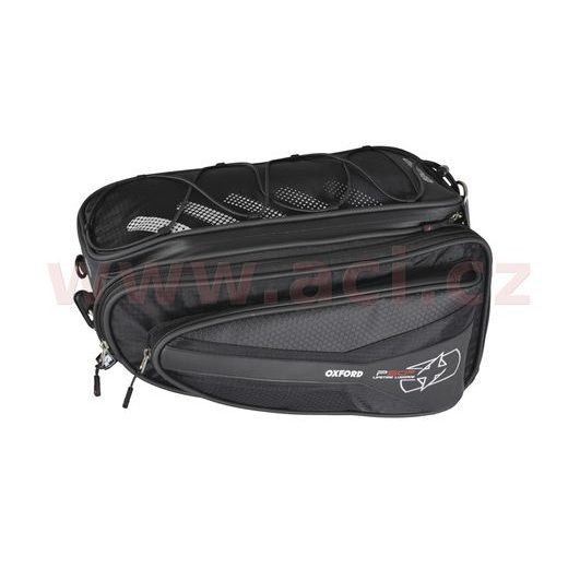 BOČNÉ BRAŠNE NA MOTOCYKEL P50R, OXFORD (ČIERNE, OBJEM 50 L, PÁR)