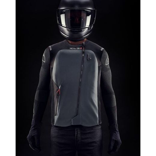 ALPINESTARS AIRBAGOVÁ VESTA TECH-AIR®3 SYSTÉM – AIRBAGOVÝ SYSTÉM NA MOTORKU (ČIERNA/TMAVO SIVÁ)