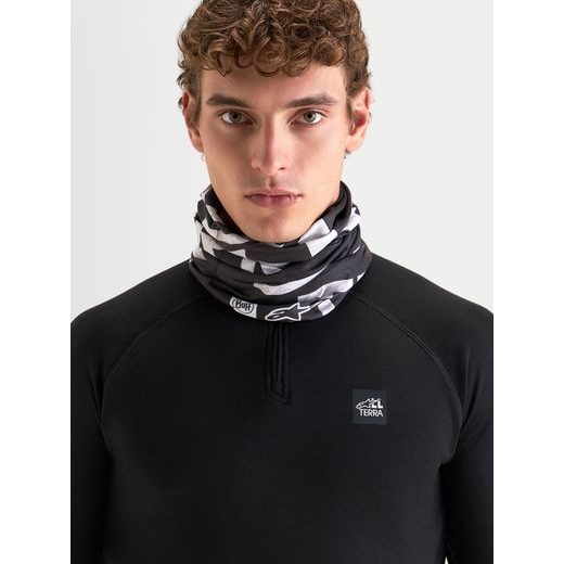 NÁKRČNÍK BUFF ALL TERRA PRIMALOFT, ALPINESTARS (ČIERNA/SIVÁ) 2027